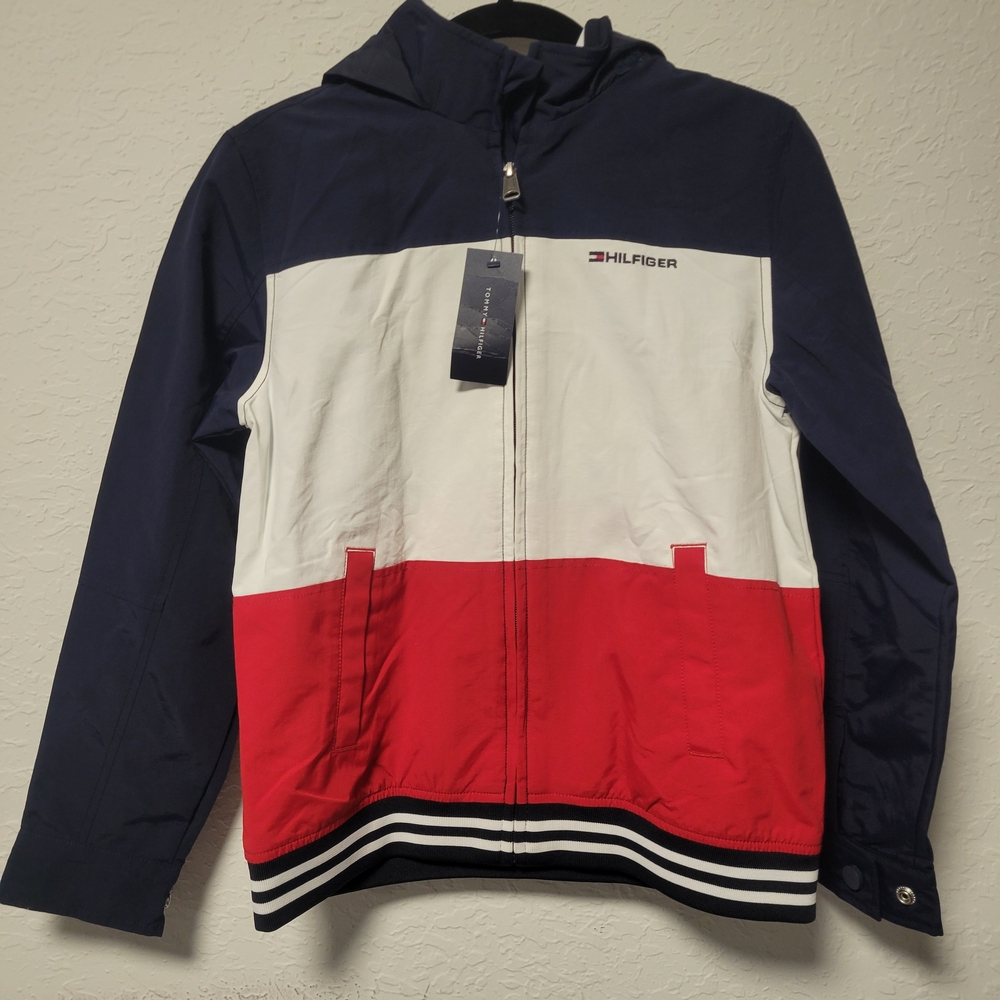 Tommy Hilfiger Kid's Red, White, and Blue Jacket